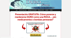 Desktop Screenshot of duroyfirme.com