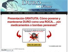 Tablet Screenshot of duroyfirme.com